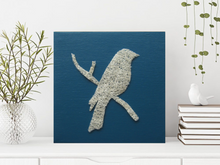 Load image into Gallery viewer, Loofah Canvas Art - Bird - The Loofah Patch
