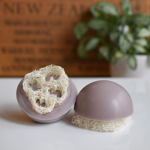 Loofah Soap with NZ loofah | exfoliating soap
