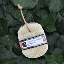 Load image into Gallery viewer, Loofah soap saver bag for soap ends at The Loofah Patch
