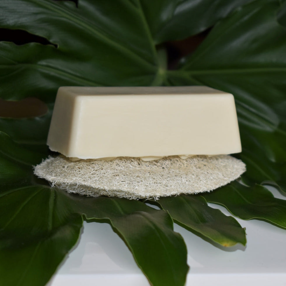 Avoid soggy soap with a loofah soap cushion | The Loofah Patch